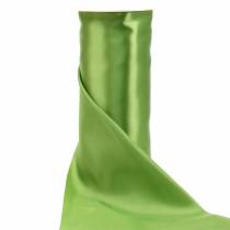 Fita de cetim para mesa com fita verde azeitona 200mm 10m