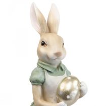 Deco coelho par de coelhos figuras vintage H40cm 2uds