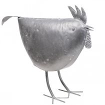 Galinha decorativa decoração de metal pássaro de metal zinco 51cm×16cm×36cm