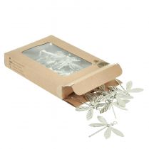 Itens Libélulas decorativas para pendurar decoração de verão prata 5×4cm 36 un