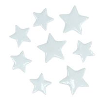 Itens Estrelas decorativas para polvilhar branco 4-5cm 72p