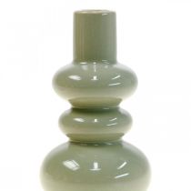 Vasos decorativos, conjunto de jarras de cerâmica esféricas A13,5cm Ø7,5cm 3uds