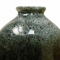 Vasos decorativos, jogo de vasos de cerâmica redondo A9,5cm Ø8cm 3uds