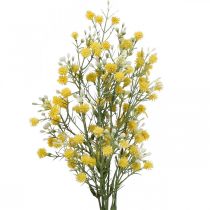 Ramos decorativos Bouquet falso de mimosa prateado-acácia Alt.35cm