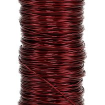 Itens Arame Esmalte Decorativo Ø0,30mm 30g/50m Bordeaux