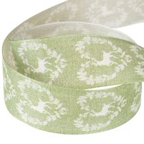 Itens Fita Deco verde cervo 40mm 20m
