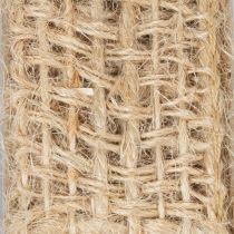 Itens Fita decorativa de juta, natural, 25 mm; fita de juta; fita rústica para presentes, 10 m