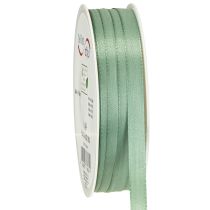 Itens Fita decorativa tafetá fita presente verde sálvia 10mm 50m