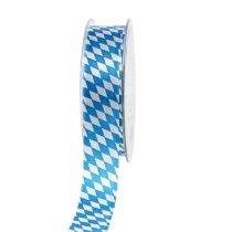 Fita Deco branco-azul 25mm 20m