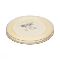 Itens Fita decorativa fita para presente creme organza ourela 6mm 50m