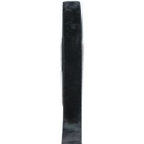 Fita de veludo fita decorativa preta fita para presente 20mm 10m