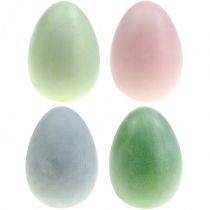 Ovos de Páscoa grandes cores pastel H16cm 4pcs
