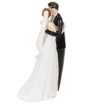 Itens Estatueta decorativa de um casal de noivos, 10,5 cm