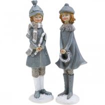 Itens Figuras Deco figuras infantis de inverno meninas Alt 19cm 2uds