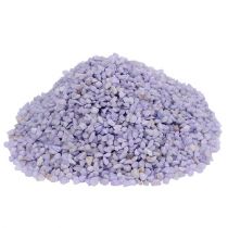 Itens Grânulos decorativos pedras decorativas lilases roxas 2mm - 3mm 2kg