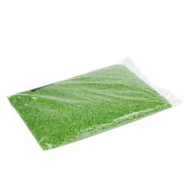 Itens Pedras decorativas granuladas verdes 2mm - 3mm 2kg