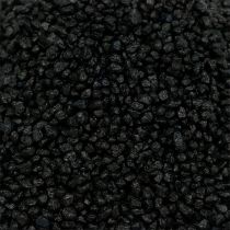 Deco granulado preto 2mm - 3mm 2kg