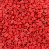 Granulado decorativo vermelho 2 mm - 3 mm 2 kg