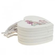 Itens Coração decorativo para pendurar, pingente de elfo coração 12cm 6uds