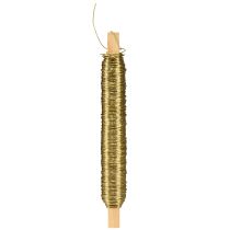 Itens Arame Esmaltado Decorativo Envolvendo Arame Dourado 0,50mm 50m 100g