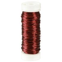 Itens Arame Esmalte Decorativo Ø0,30mm 30g/50m Bordeaux