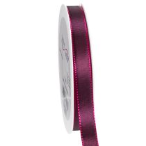 Itens Fita estreita de tafetá para presentes, ideal para decorações criativas, 15 mm de largura, 50 m de comprimento.