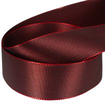 Itens Fita decorativa de tafetá vermelho, versátil, 40 mm x 50 m