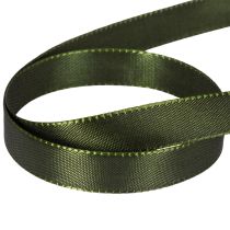 Itens Fita para presentes com borda trançada, fita de tafetá para artesanato, 15 mm de largura, 50 m de comprimento.