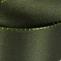 Itens Fita decorativa, fita de tafetá brilhante para decoração, 25 mm de largura, 50 m de comprimento.