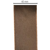Itens Fita de tafetá larga para presentes, elegante e brilhante, 40 mm x 50 m