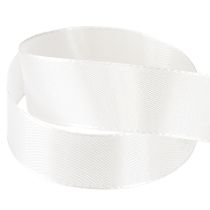 Itens Fita decorativa branca 25mm 50m
