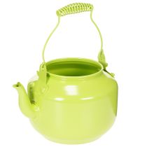 Itens Bule decorativo usado como vaso de flores, estilo retrô nostálgico