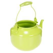 Itens Bule decorativo usado como vaso de flores, estilo retrô nostálgico