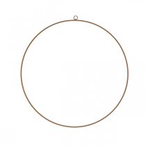 Anel decorativo de metal, anel de metal para pendurar, pátina de anel decorativo Ø28cm 4pcs