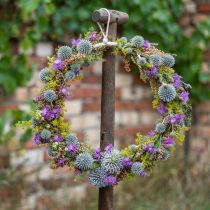 Anel decorativo para pendurar, decorar janelas, decorar paredes cores naturais Ø30cm 4uds