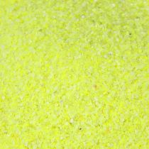Itens Areia decorativa amarelo neon areia colorida 0,5mm areia amarelo neon 1kg