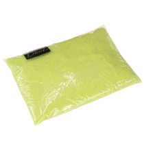 Itens Areia decorativa amarelo neon areia colorida 0,5mm areia amarelo neon 1kg