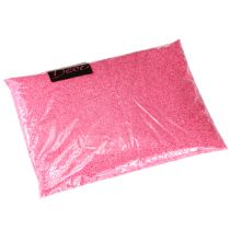 Itens Areia decorativa rosa areia artesanal areia colorida 0,5mm rosa neon 1kg