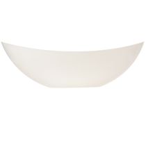 Itens Tigela decorativa bege, 55,5 cm x 14 cm x 17,5 cm (1 peça)
