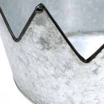 Itens Tigela decorativa tigela de metal coroa Ø26.5/22.5/19cm conjunto de 3