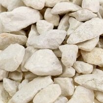 Itens Pedras decorativas 9mm - 13mm 2kg creme