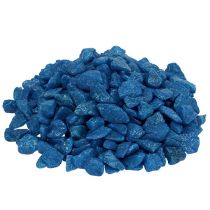 Pedras decorativas 9mm - 13mm azul escuro 2kg