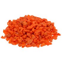 Itens Pedras decorativas 9mm - 13mm laranja 2kg