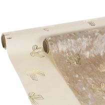 Itens Caminho de mesa, tecido decorativo, estampado, laços largos, 35x120cm, 2 peças