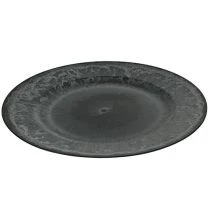 Itens Placa decorativa antracite Ø33cm