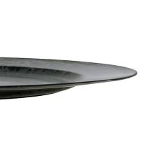 Itens Placa decorativa antracite Ø33cm