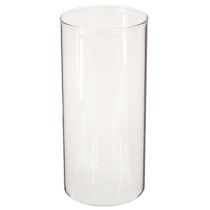 Itens Vaso decorativo, vaso de flores, vaso de vidro, incolor Ø9cm H20cm