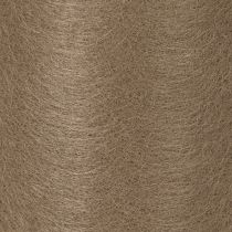 Itens Rolo de decoração de mesa em tecido não tecido, 24 cm x 25 m, na cor marrom, para mesas festivas.