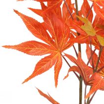 Deco ramo maple folhas de laranja ramo artificial outono 80cm