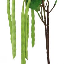 Itens Ramo decorativo de feijão, planta artificial verde 68cm